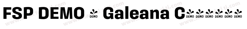 FSP DEMO - Galeana C字体转换